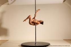 Poledance reference poses of Fannie